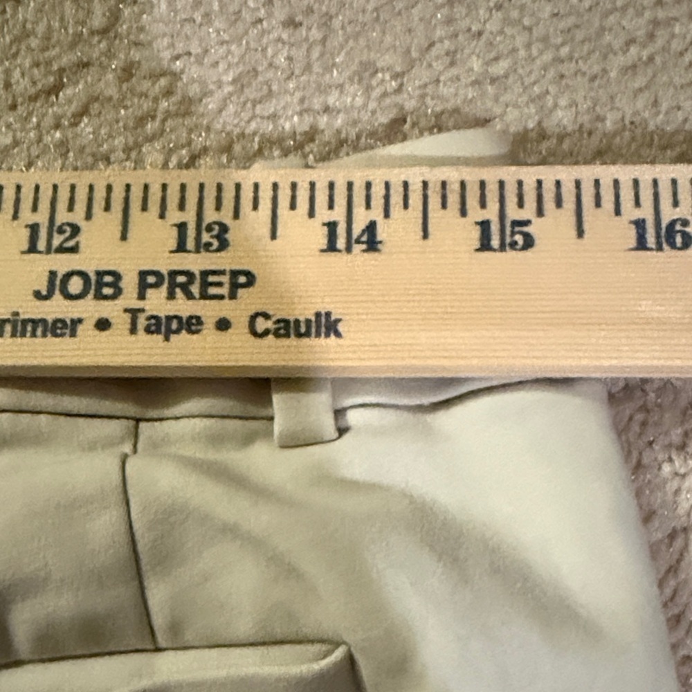 LOFT Cream Curvy Riviera Pants - Picture 8 of 9